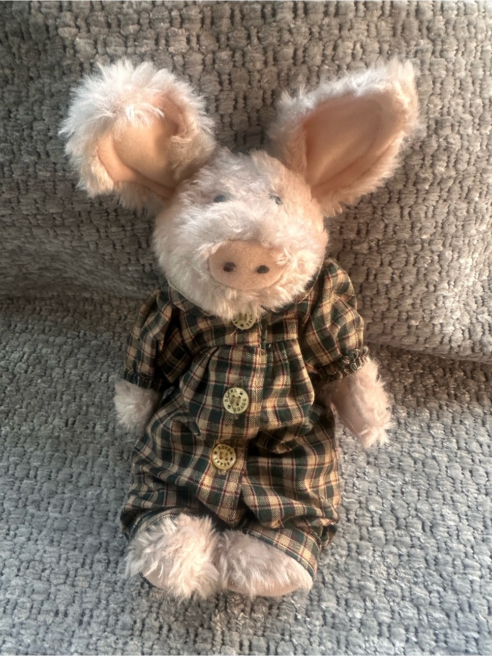 Boyds Bears Kaitlin McSwine2 retired Pink Plush Pig